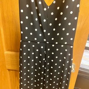 Ralph Lauren black polka dot dress size 6